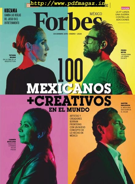 Forbes Mexico – diciembre 2019 Cover