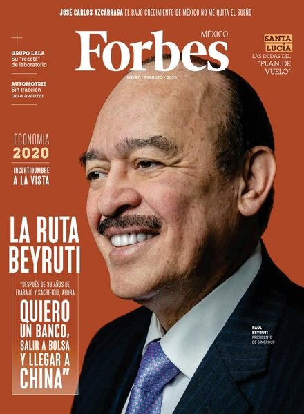 Forbes Mexico – enero 2020 Cover