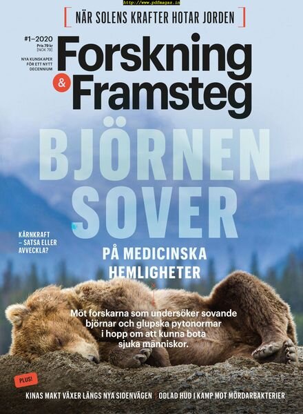 Forskning & Framsteg – 27 december 2019 Cover