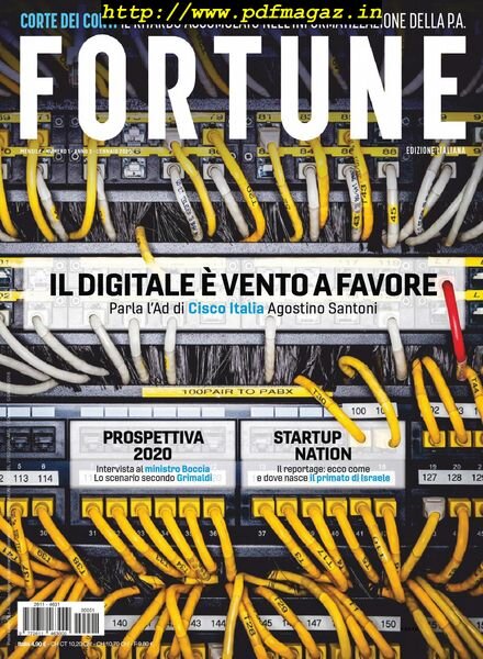 Fortune Italia – Gennaio 2020 Cover