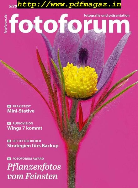 Fotoforum – September-Oktober 2019 Cover