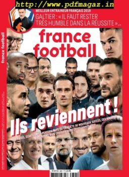 France Football – 07 janvier 2020
