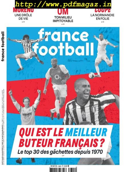 France Football – 14 janvier 2020 Cover