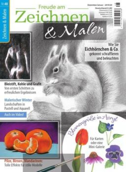 Freude am Zeichnen & Malen – Dezember 2019 – Januar 2020