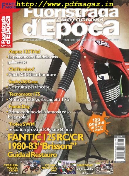 Fuoristrada & Motocross d’Epoca – Luglio-Agosto 2015 Cover