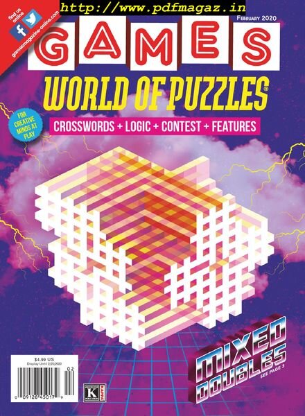 Games World of Puzzles – February 2020 Cover