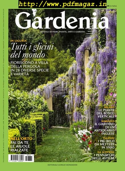 Gardenia – Aprile 2015 Cover
