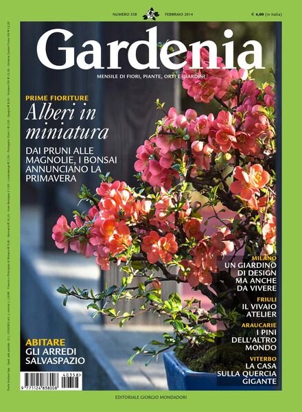 Gardenia – Febbraio 2014 Cover