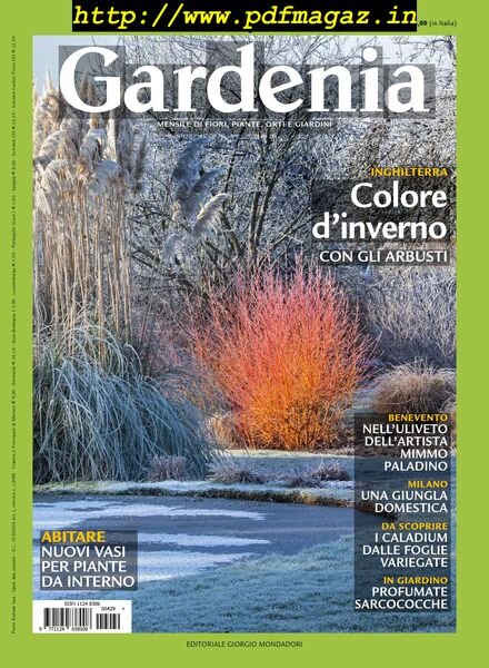Gardenia – Gennaio 2020 Cover