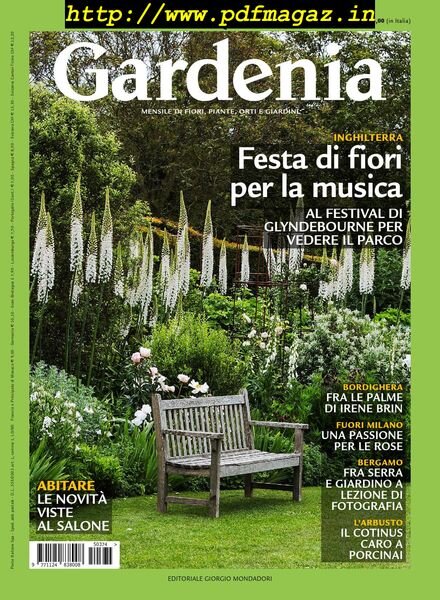 Gardenia – Giugno 2015 Cover