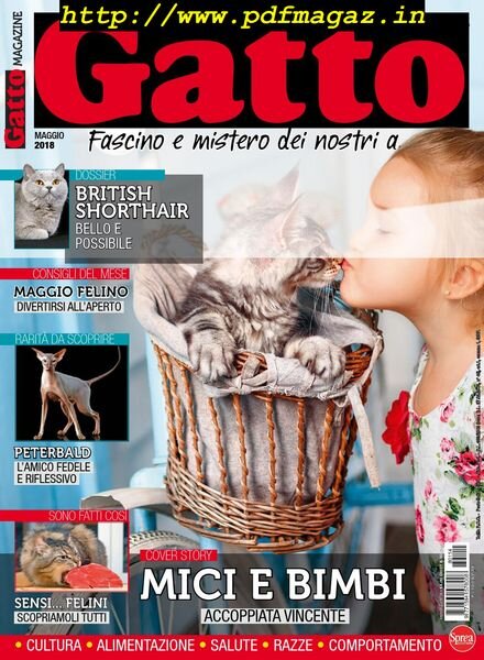 Gatto Magazine – Maggio 2018 Cover
