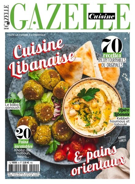 Gazelle Cuisine – Special Liban – N 9, 2020 Cover