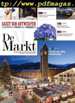 Gazet van Antwerpen De Markt – 11 januari 2020