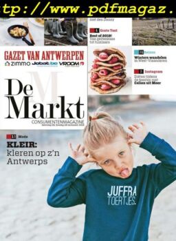 Gazet van Antwerpen De Markt – 28 december 2019