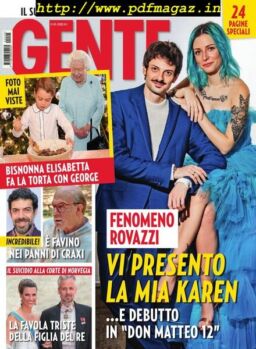 Gente Italia – 11 gennaio 2020