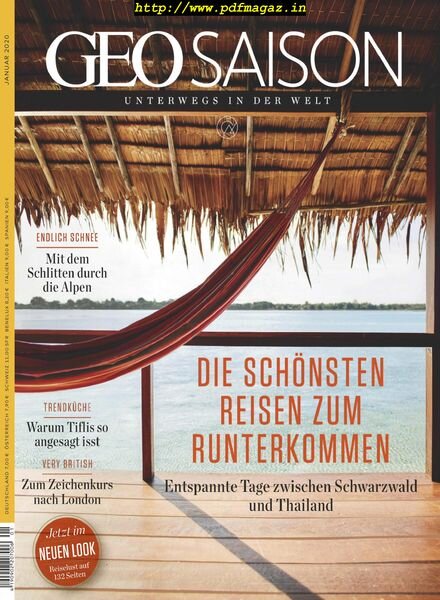 Geo Saison – Januar 2020 Cover