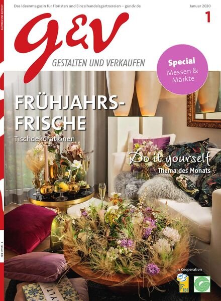 Gestalten und Verkaufen – Januar 2020 Cover