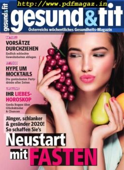 Gesund & Fit – 30 Dezember 2019