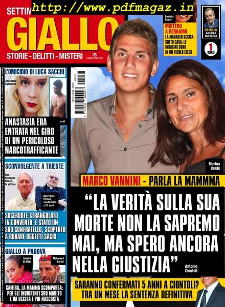 Giallo – 1 Gennaio 2020 Cover