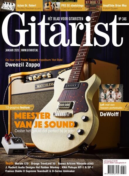 Gitarist Netherlands – januari 2020 Cover