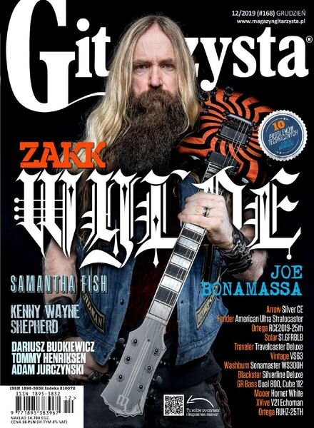 Gitarzysta – Grudzien 2019 Cover