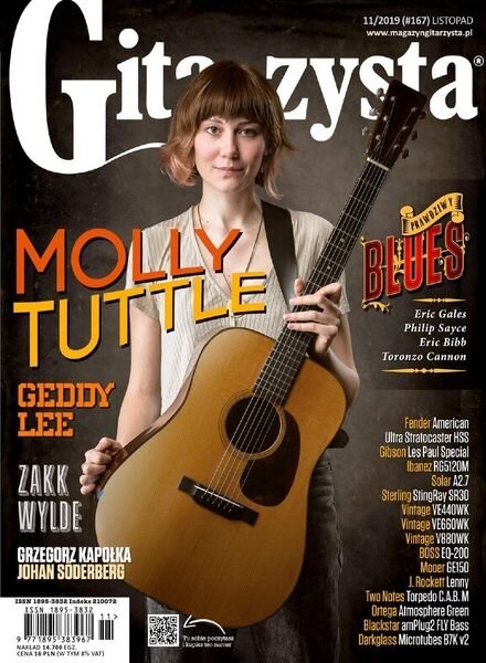 Gitarzysta – Listopad 2019 Cover