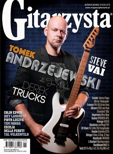 Gitarzysta – Wrzesien 2019 Cover