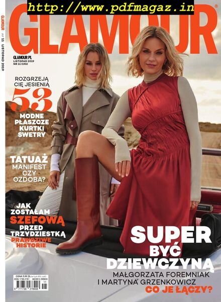 Glamour Poland – Listopad 2019 Cover