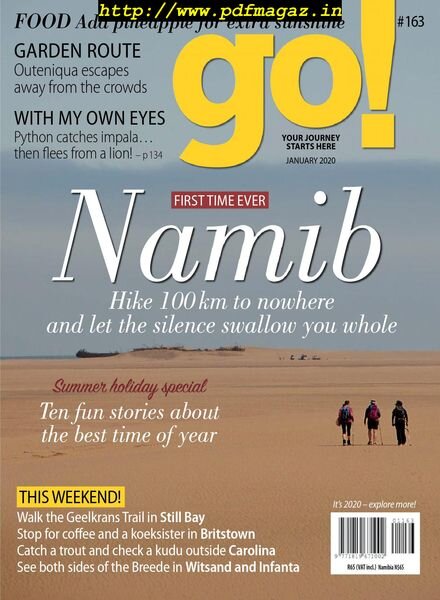 go! South Africa – January 2020 Cover