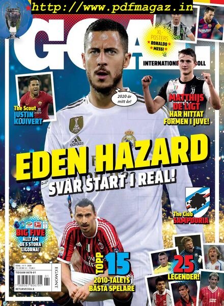 Goal – januari 2020 Cover