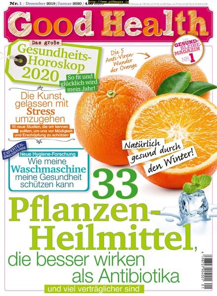 Good Health Germany – Januar 2020 Cover