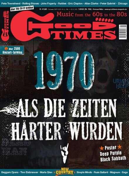GoodTimes – Februar 2020 Cover
