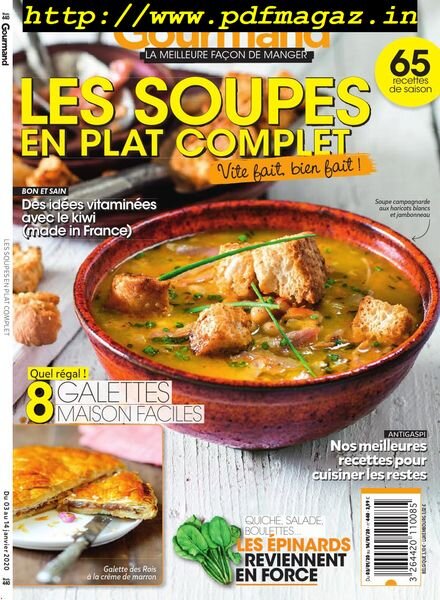 Gourmand – 03 janvier 2020 Cover