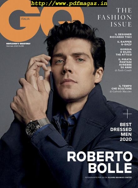 GQ Italia – gennaio 2020 Cover