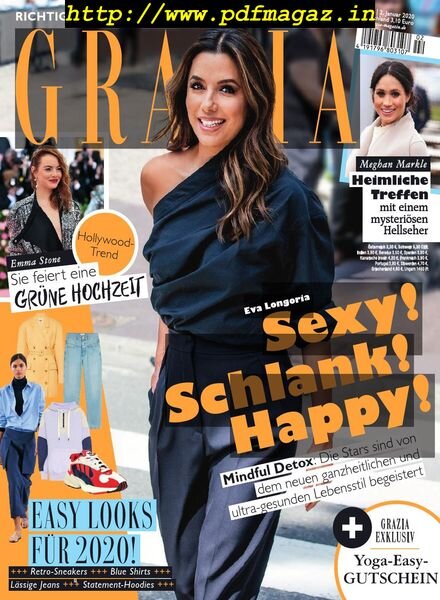 Grazia Germany – 2 Januar 2020 Cover