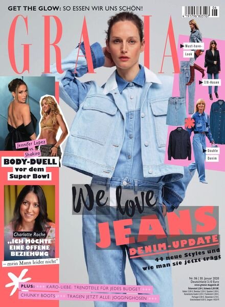 Grazia Germany – 30 Januar 2020 Cover