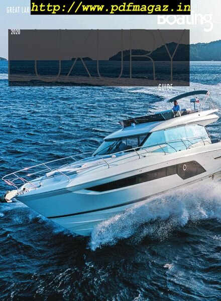 Great Lakes Boating – 2020 Luxury Guide – December 2019 Cover