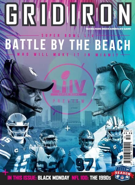 Gridiron – Issue 52 – January 2020 Cover