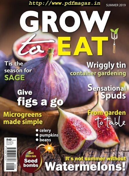 Grow to Eat – November 2019 Cover