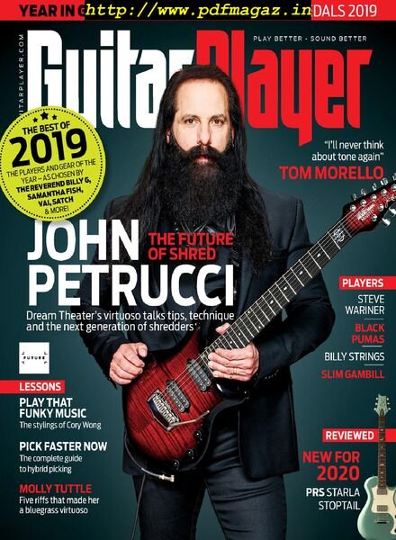 Guitar Player – January 2020 Cover