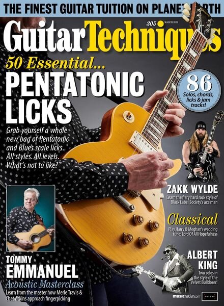 Guitar Techniques – March 2020 Cover