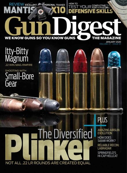 Gun Digest – January 2020 Cover