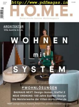 H.O.M.E Austria – Januar 2020
