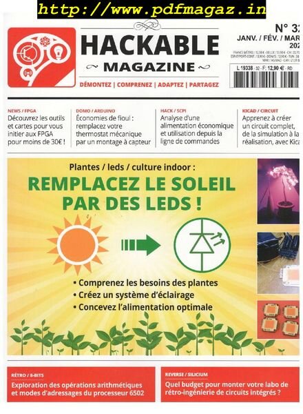 Hackable Magazine – Janvier-Mars 2020 Cover