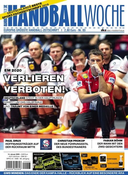 Handballwoche – 14 Januar 2020 Cover