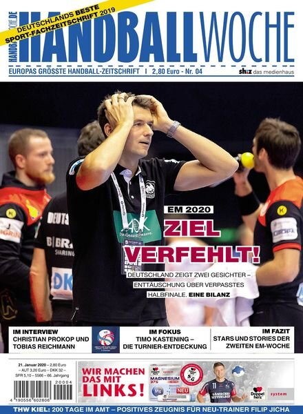 Handballwoche – 21 Januar 2020 Cover