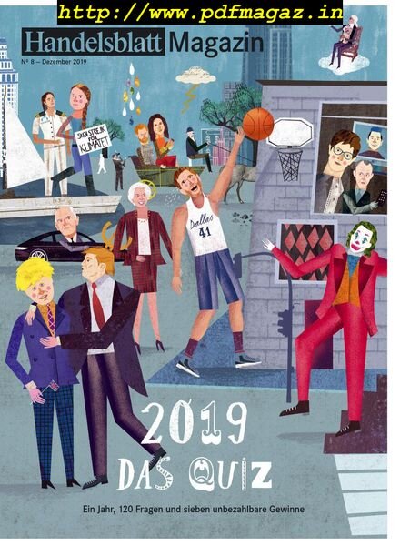 Handelsblatt Magazin – Dezember 2019 Cover