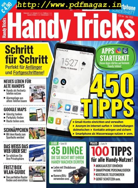 Handy Tricks – Januar 2020 Cover
