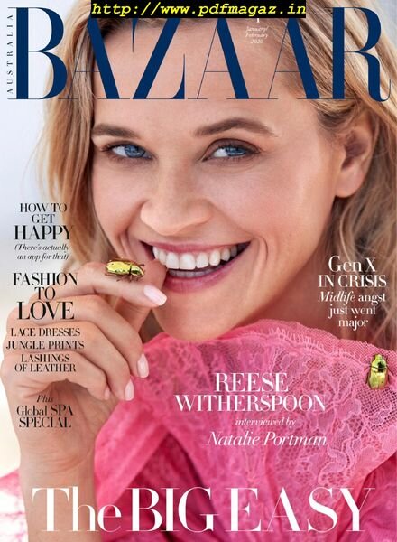 Harper’s Bazaar Australia – January 2020 Cover