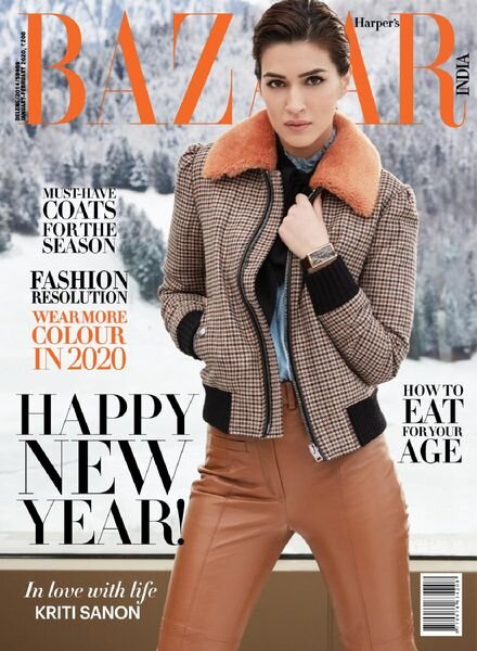 Harper’s Bazaar India – January 2020 Cover